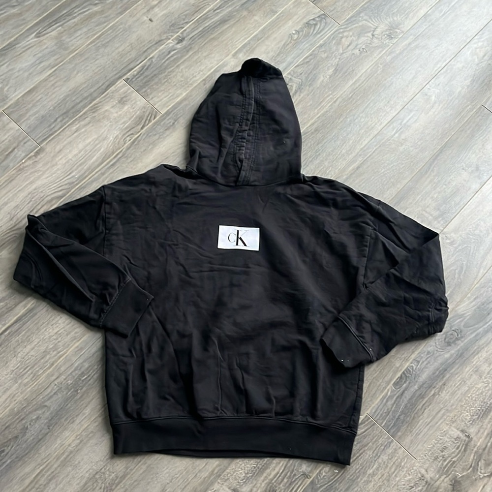 Calvin Klein Black Logo Hoodue